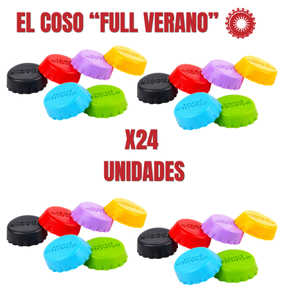 CHAPAS DE SILICONA REUTILIZABLES - EL COSO™