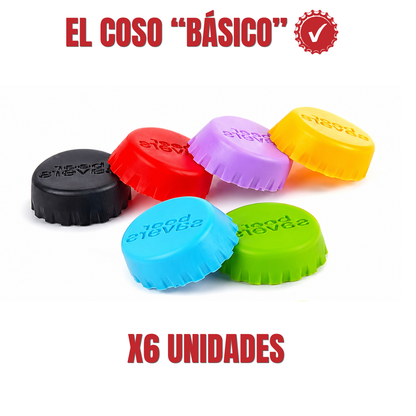 CHAPAS DE SILICONA REUTILIZABLES - EL COSO™
